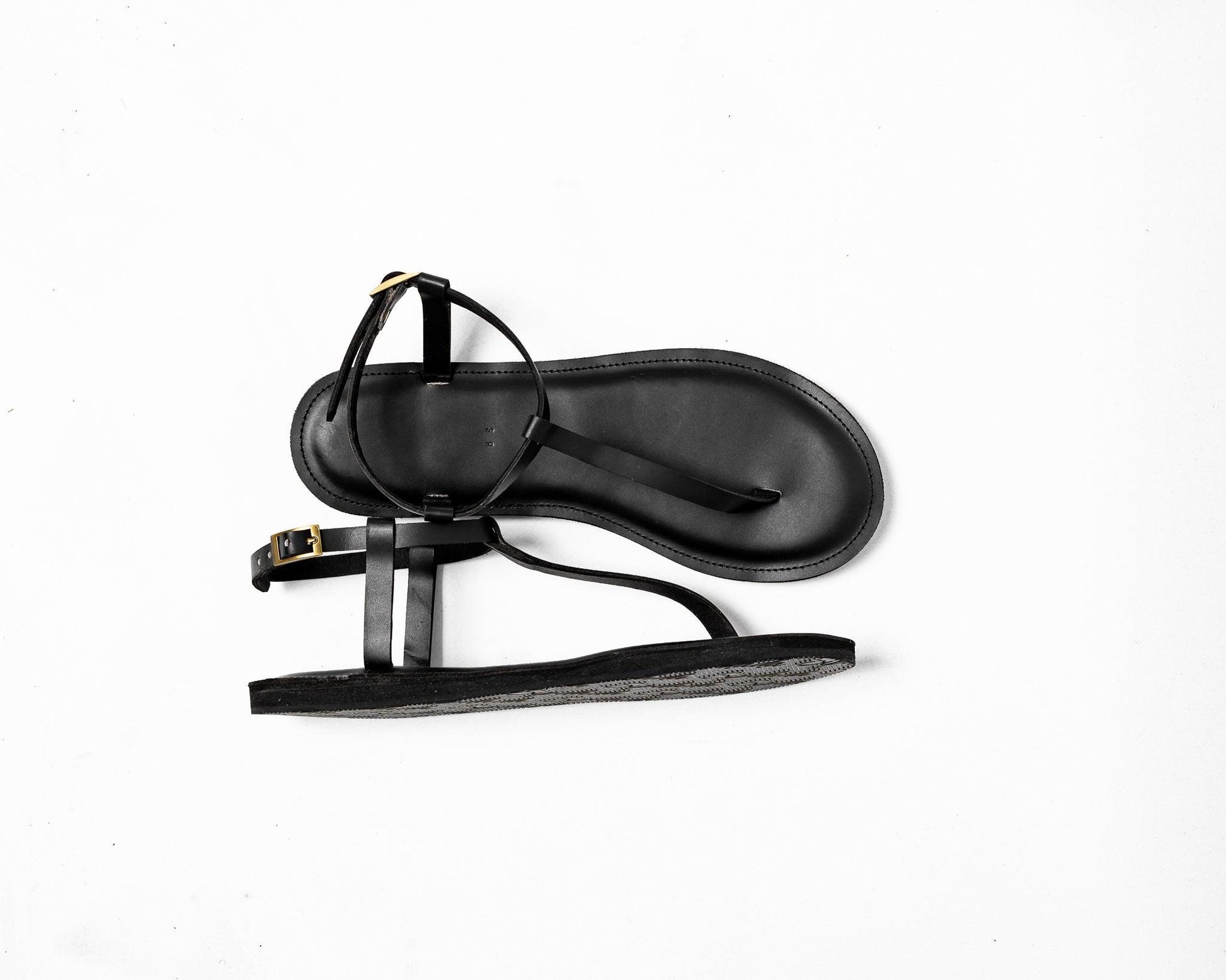 Jaber Sandal In BLACK - Ikojn