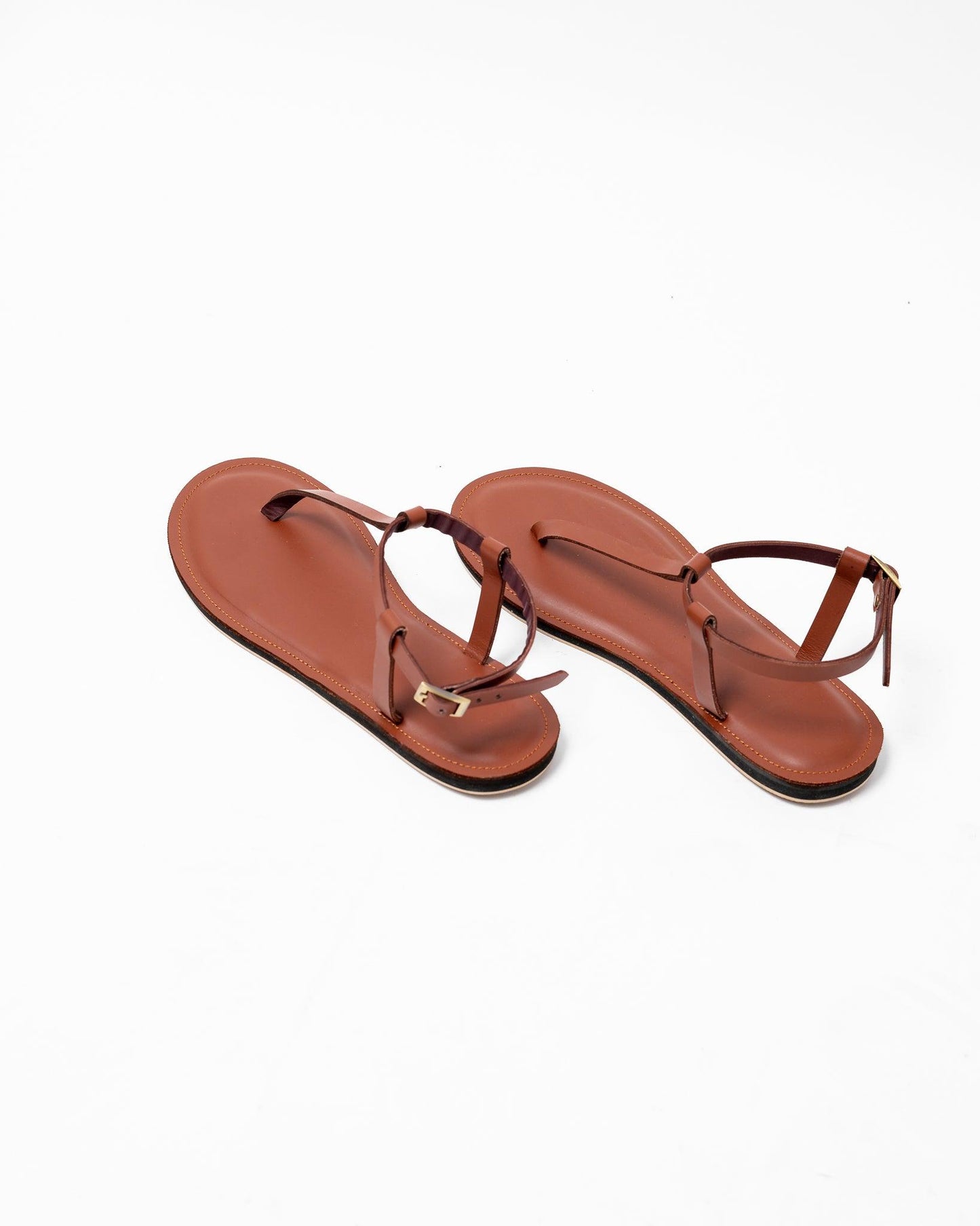 Jaber Sandal In TAN - Ikojn