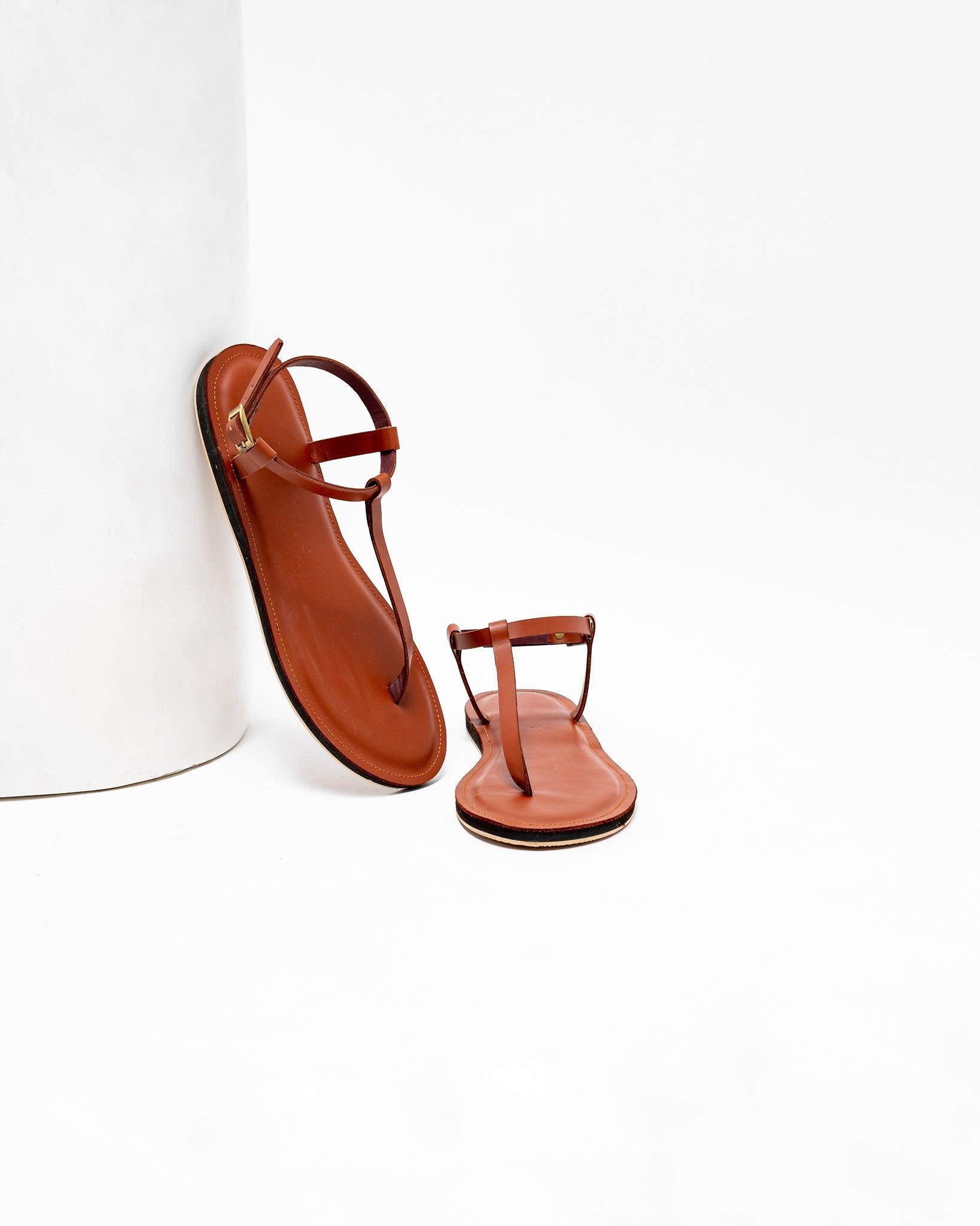 Jaber Sandal In TAN - Ikojn