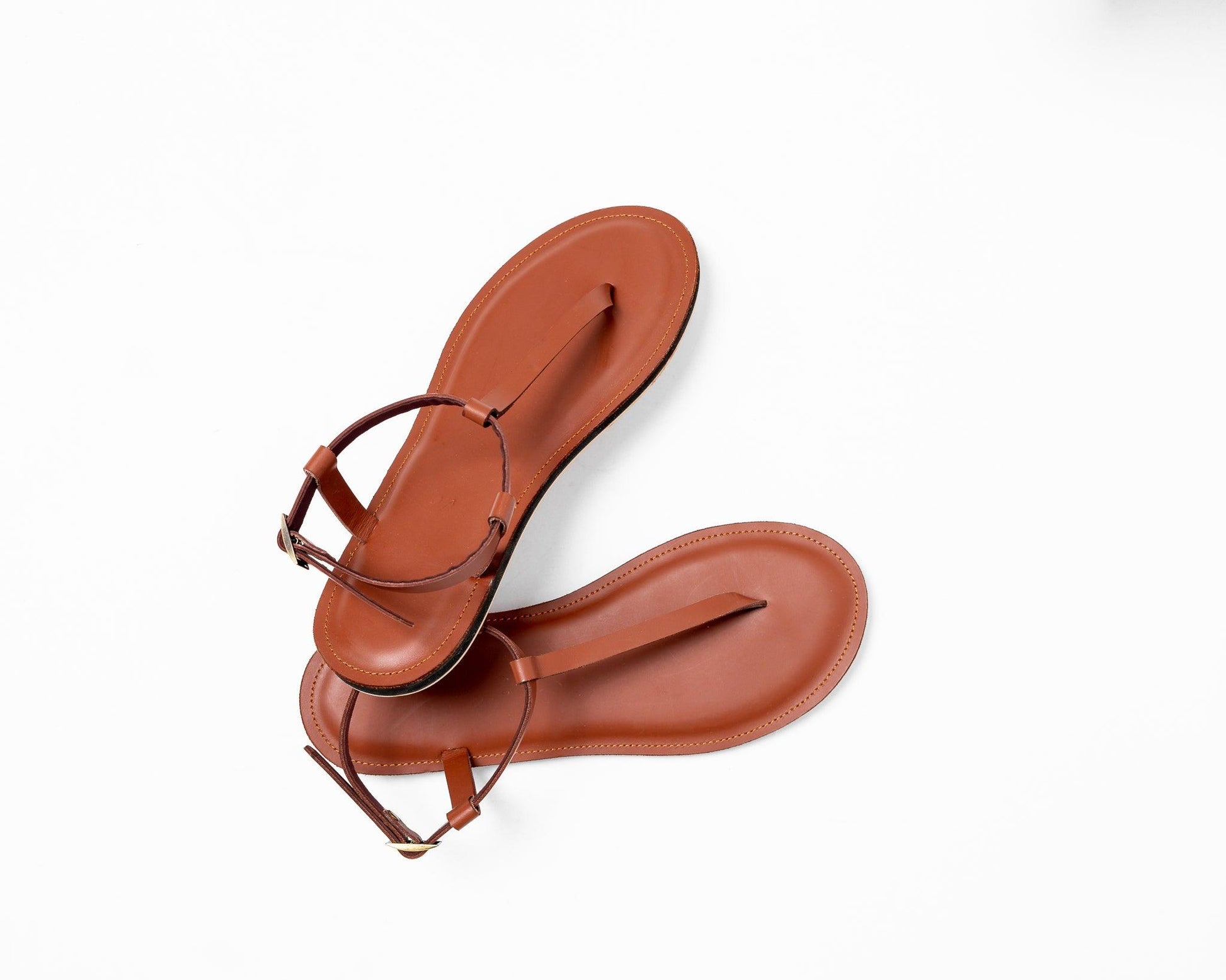 Jaber Sandal In TAN - Ikojn