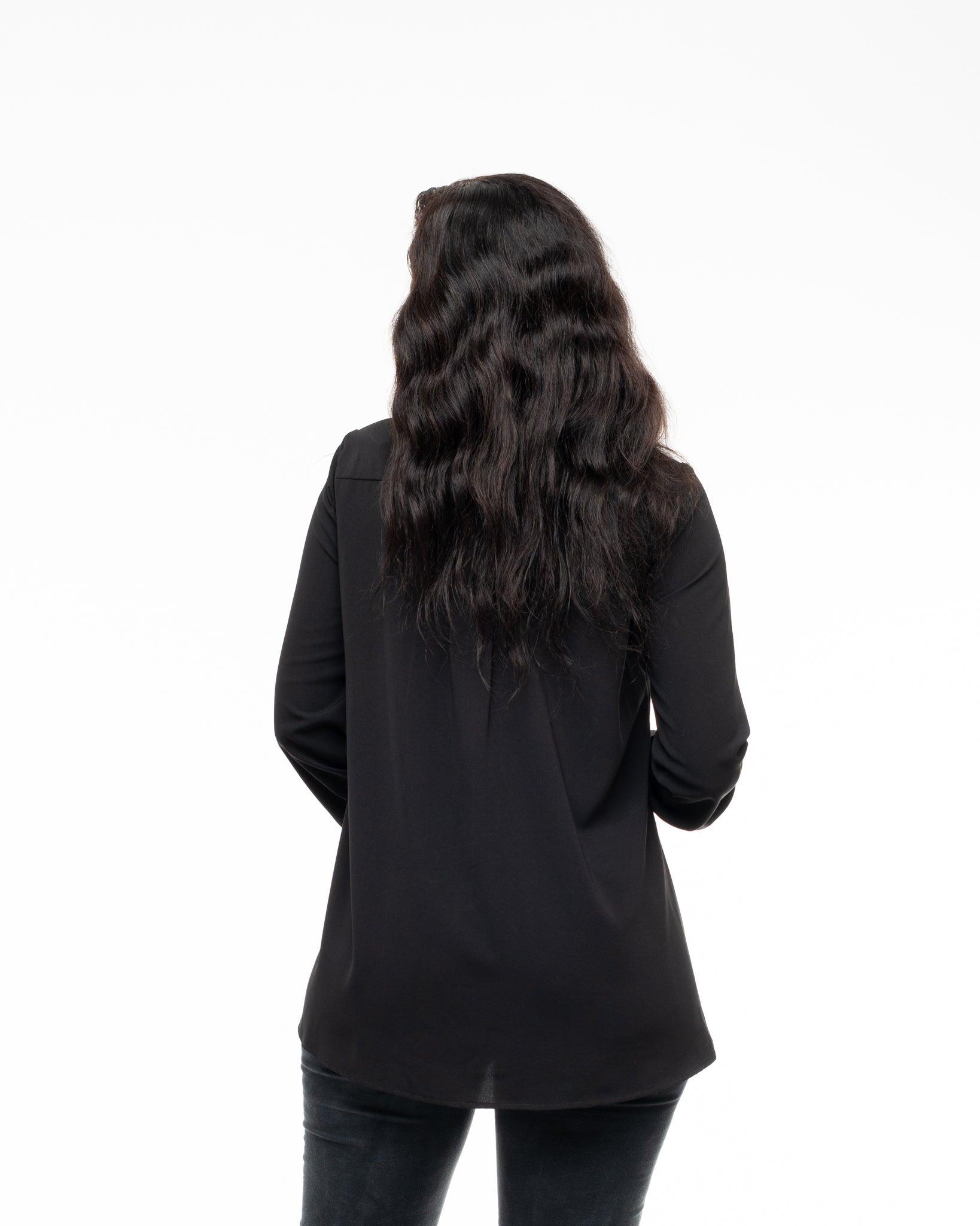 Monarch Oversize fit Shirt in EBONY - Ikojn
