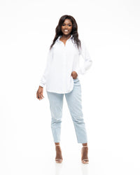 Monarch Oversize fit Shirt in PEARL - Ikojn