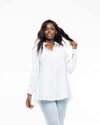 Monarch Oversize fit Shirt in PEARL - Ikojn